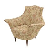 Pair of Manta Mid-Century Modern Italian Armchairs, 1950s