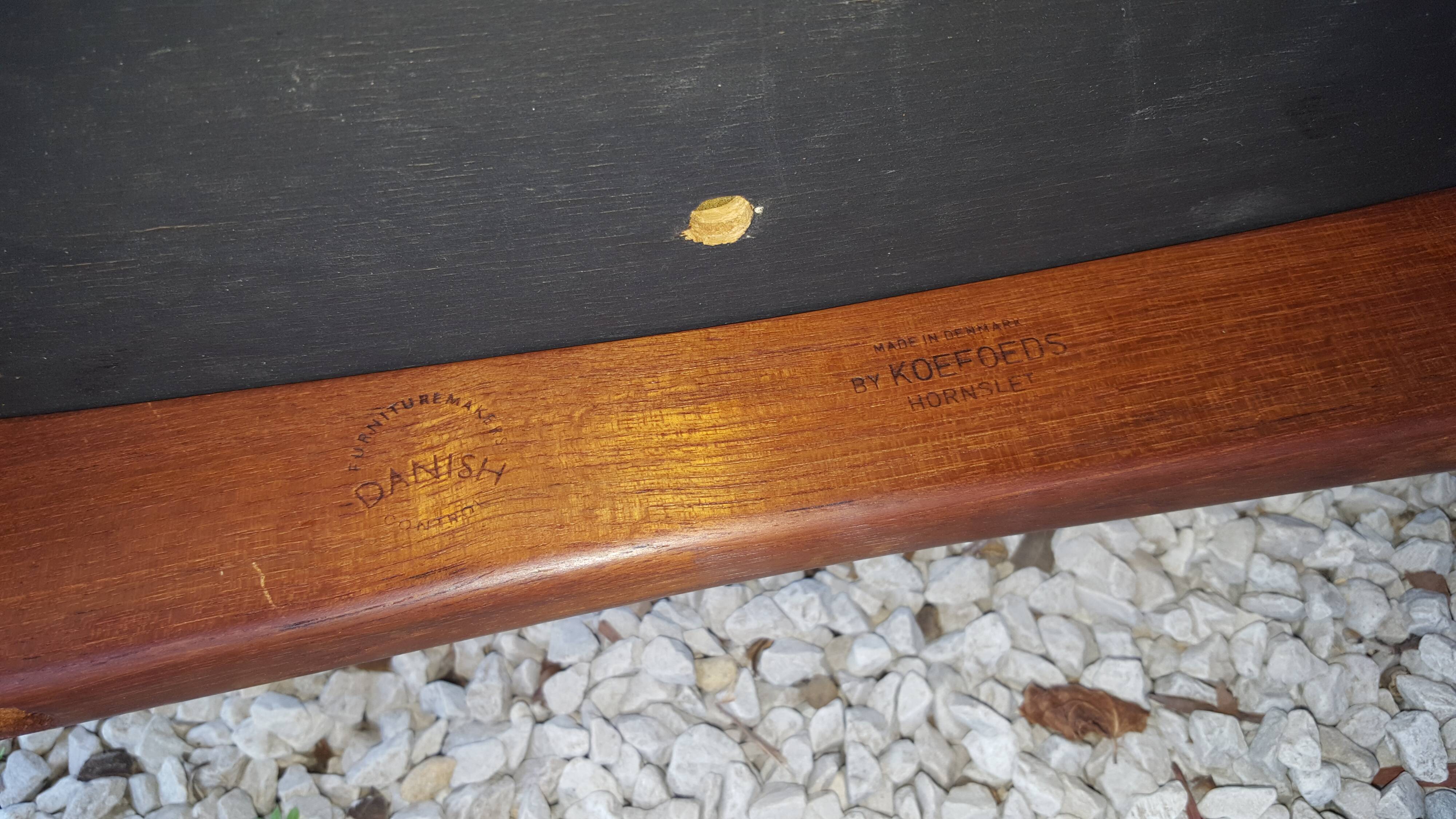 4 chaises Koefoeds modéle Lis en palissandre, Danemark