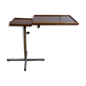 Vintage side table by François Caruelle for Embru, ca.  1950.