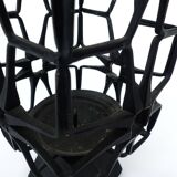 Brutalist wrought iron candlestick, Bruce Weir, Scotland, circa 1960