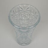 Mid-century Crystal Glass Vase,1950's.