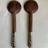 Wooden service cutlery