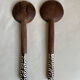 Wooden service cutlery