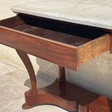 Restoration period mahogany console