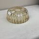 Retro/Vintage Molded Amber Glass Salad Bowl