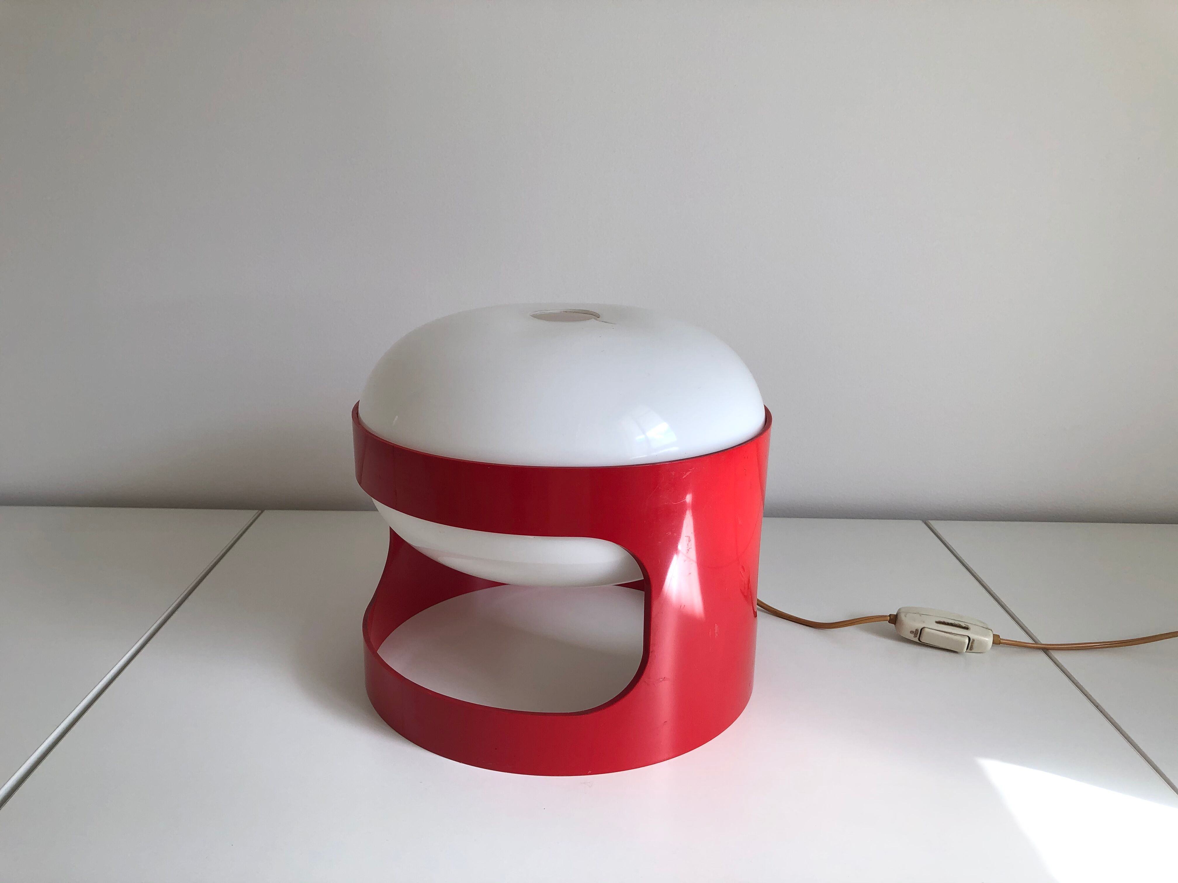 Lamp KD27 by Joe Colombo Kartell edition 1970