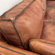1980 leather cowhide sofa