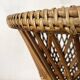 Tabouret en rotin et cannage forme tabouret Tam tam