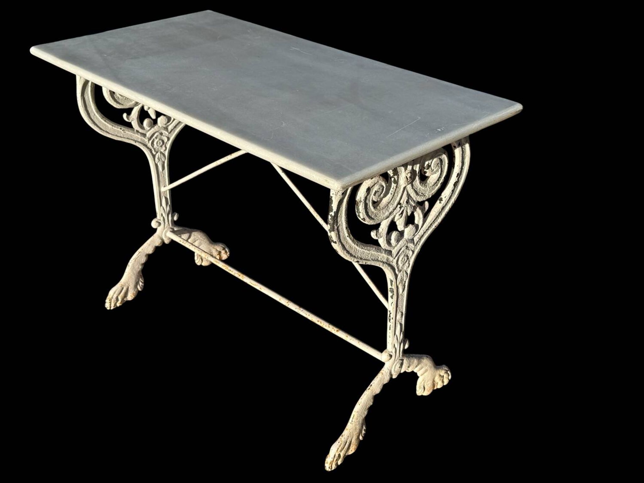 Table bistrot, France années 1900
