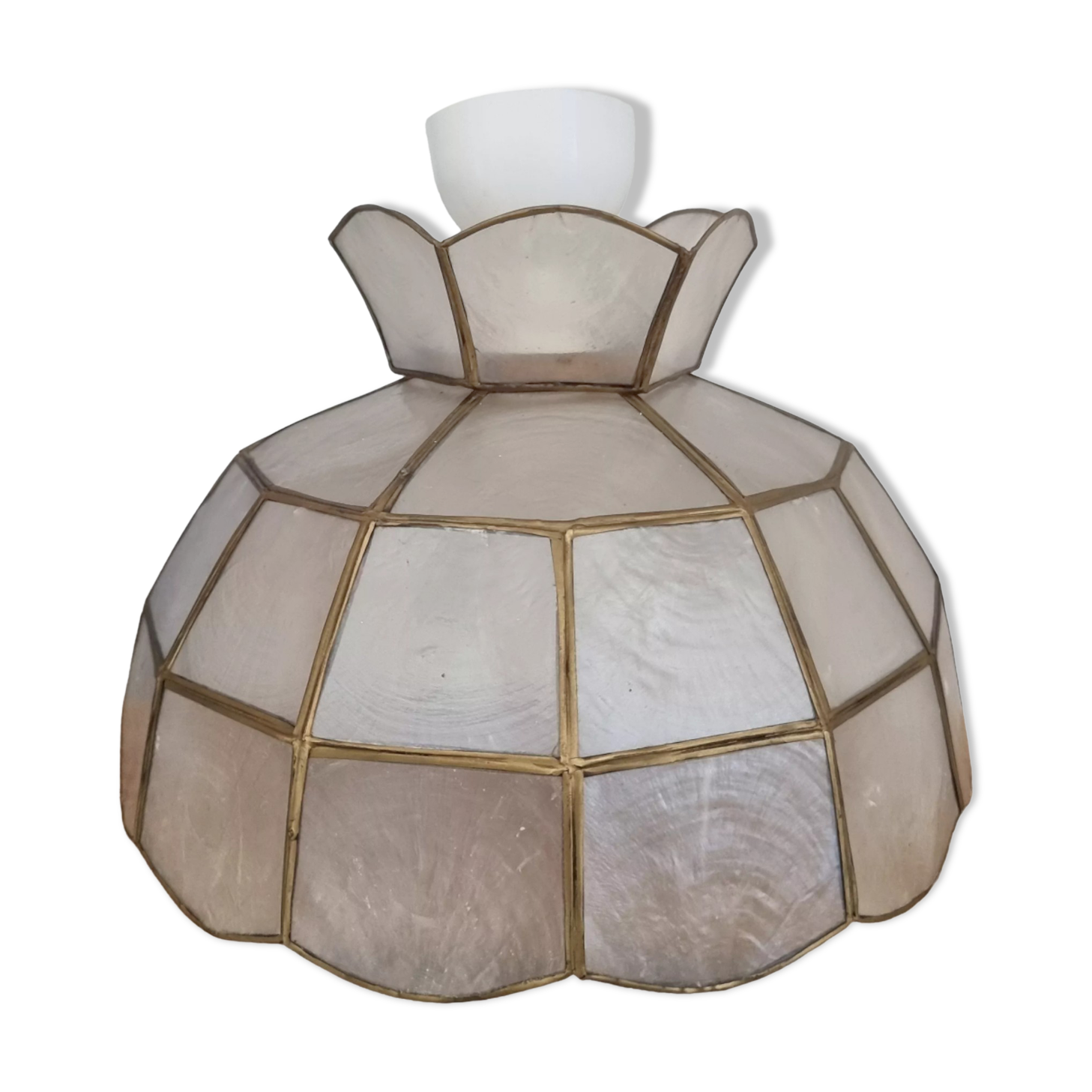 Vintage mother-of-pearl chandelier