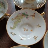 Limoges porcelain cups