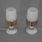 Lampes de table, Tchécoslovaquie, années 1970
