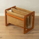 Mid-century magazine rack by Aksel Kjersgaard for Salin Møbler, Denmark, 1960s