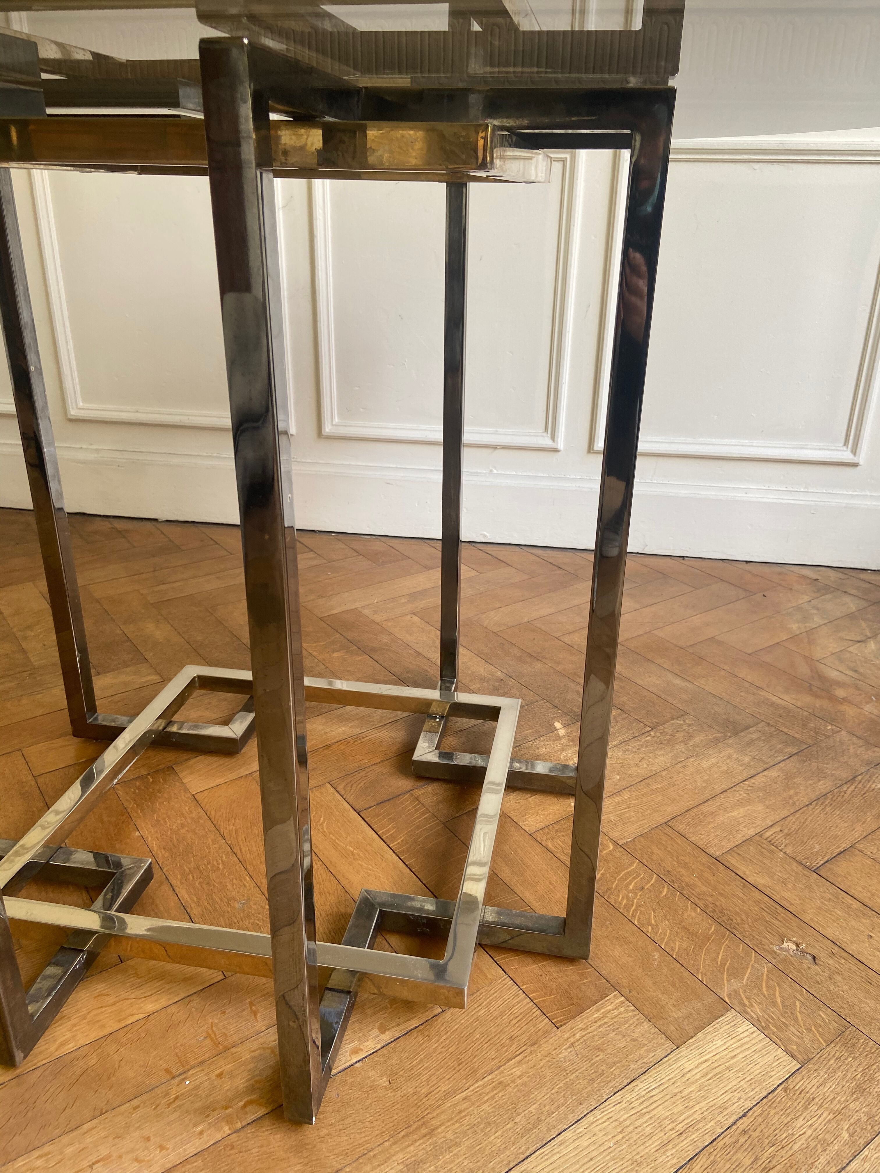 Belgo Chrom dining table, 1970