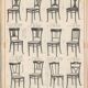 Very rare Jugendstil dining chair no. 522 by Thonet