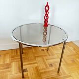 Chrome coffee table