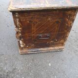Polychrome fir chest