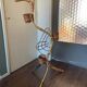 Vintage, Mid-Century, Bamboo and Rattan Flower or Plant Stand by Rohe Noordwolde