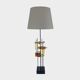 Modernist table lamp by Svend Aage Holm Sorensen, Denmark 1960s