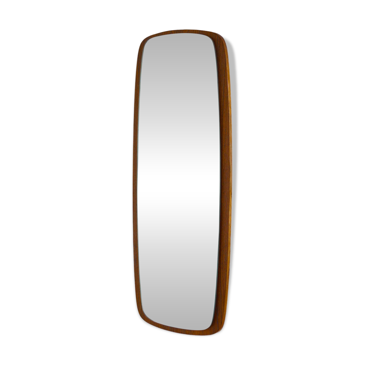 Danish wall mirror in teak, 1960s