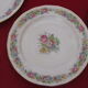 5 flat plates old porcelain Raynaud limoges