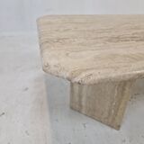 Italian travertine coffee table