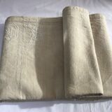 Pair of hemp sheets marked DB
