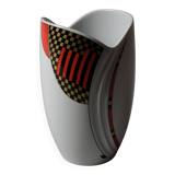 Vase Mitterteich Bavaria, géométrique postmoderne, Allemagne, années 1980