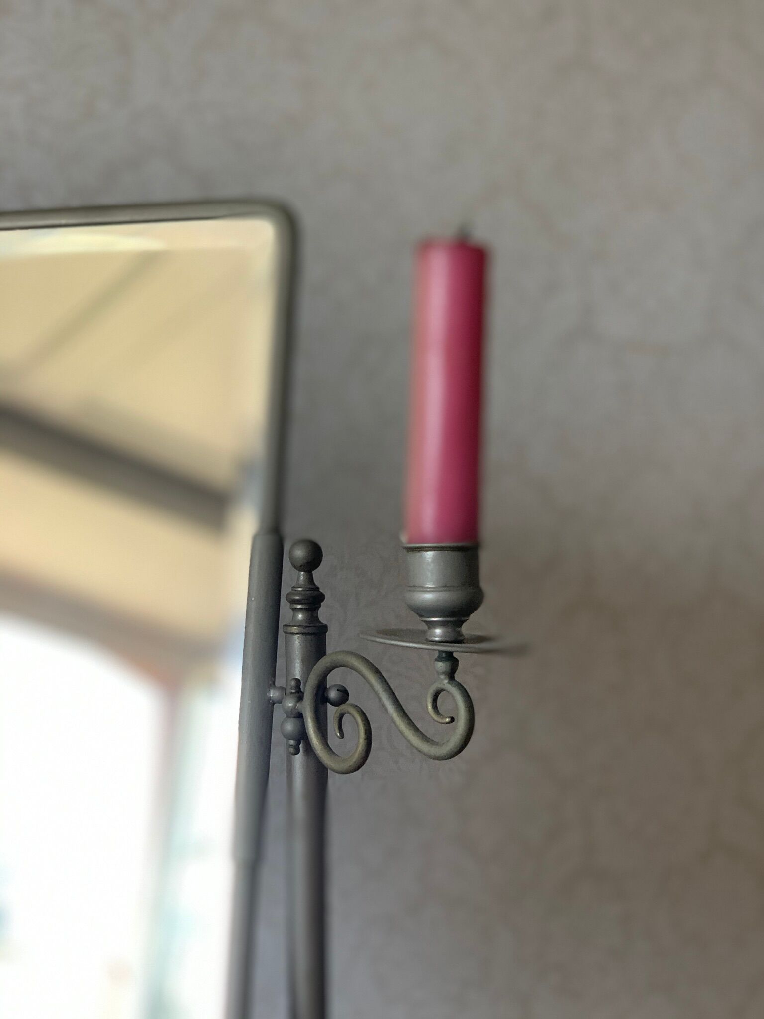 Small Ladies dressing table with candle holders