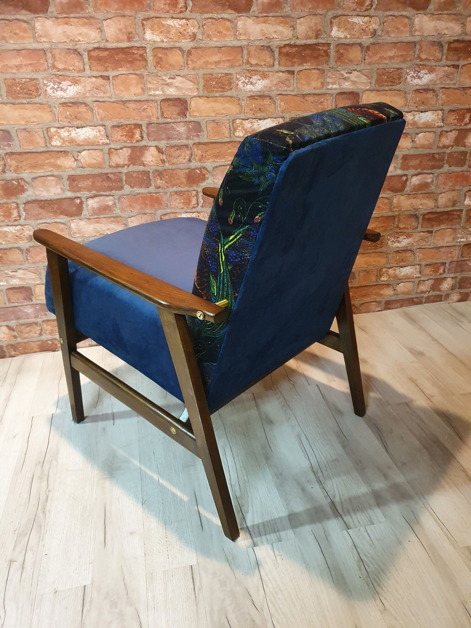 Renovated Śnieżka Starachoice armchair, 1970s, Poland