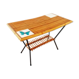 Table basse rotin
