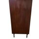 Commode vintage en bois sur pieds en acier