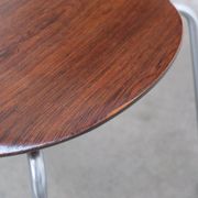 Pair of 'Series 7' chairs in rosewood by Arne Jacobsen for Fritz Hansen, 1955