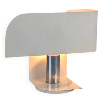 Lámpara de Mesa en Metal Plegado, Italia, 1970s