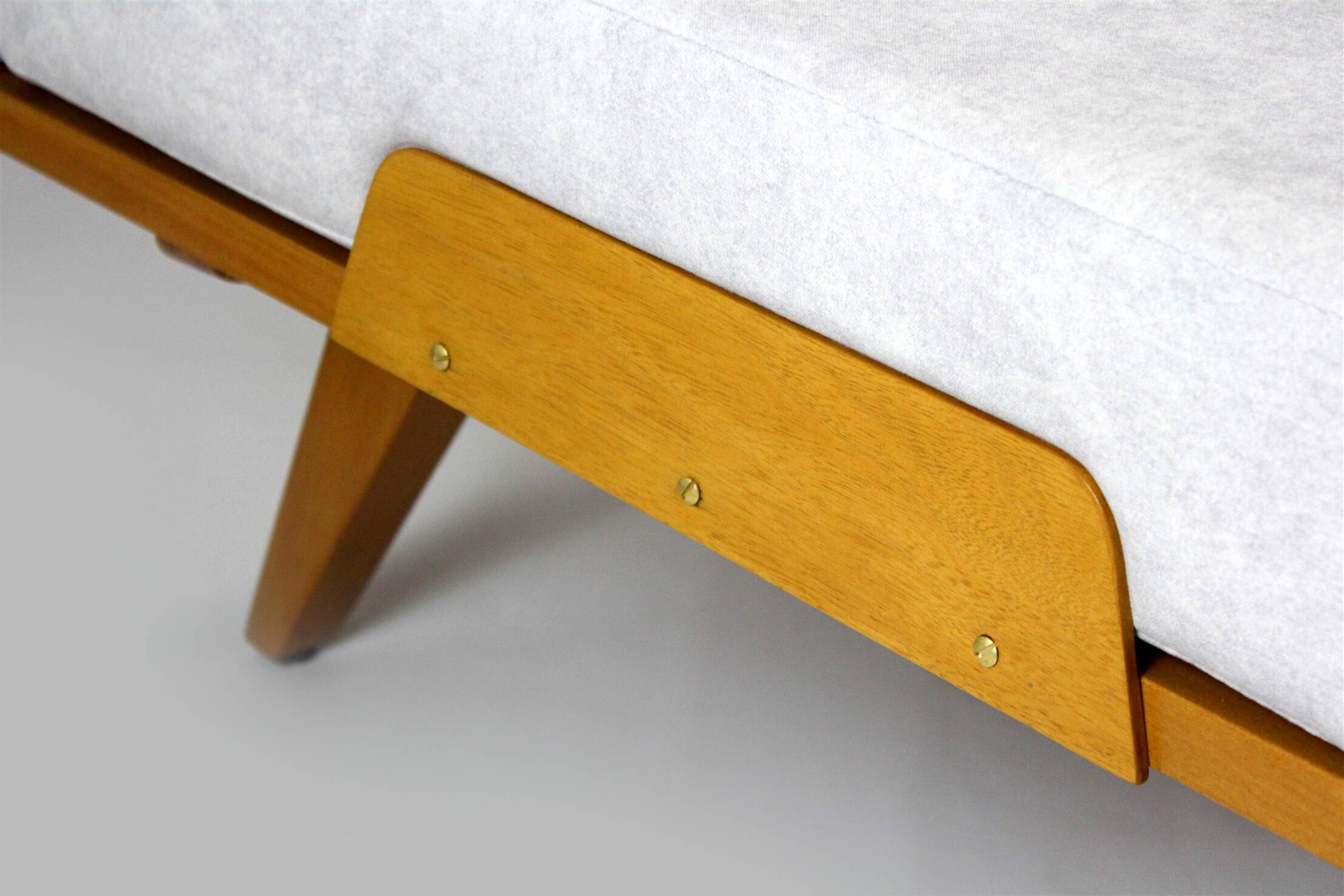 Restored Vintage Modular Corner Sofa Bed with Ottoman, 1960s