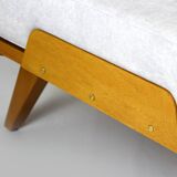 Restored Vintage Modular Corner Sofa Bed with Ottoman, 1960s