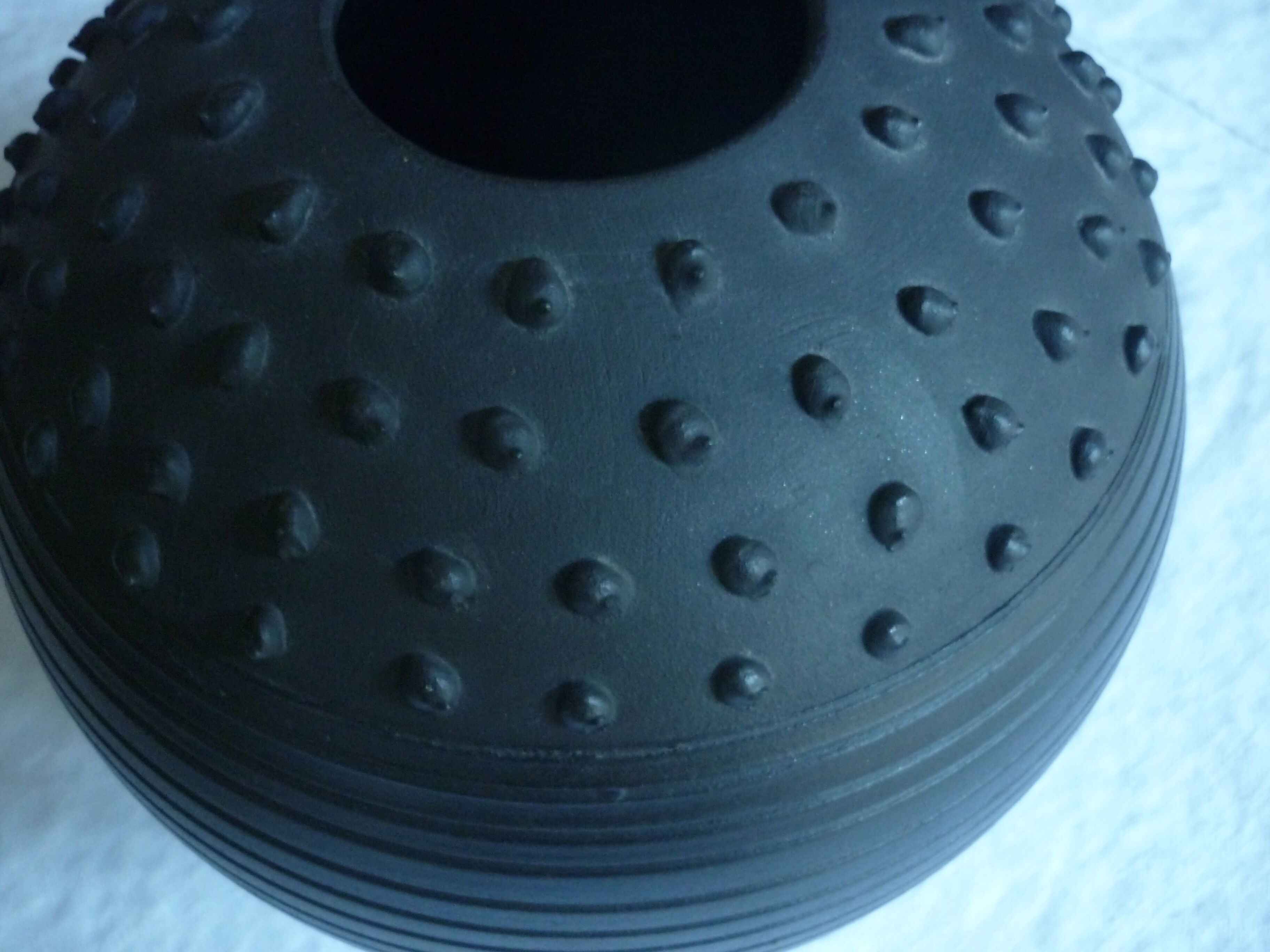 Romania black vintage ceramic vase