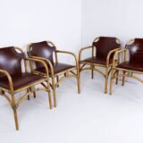 Set of 4 Safari Armchairs