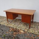 Teak steering desk pat Tibergaard, Denmark