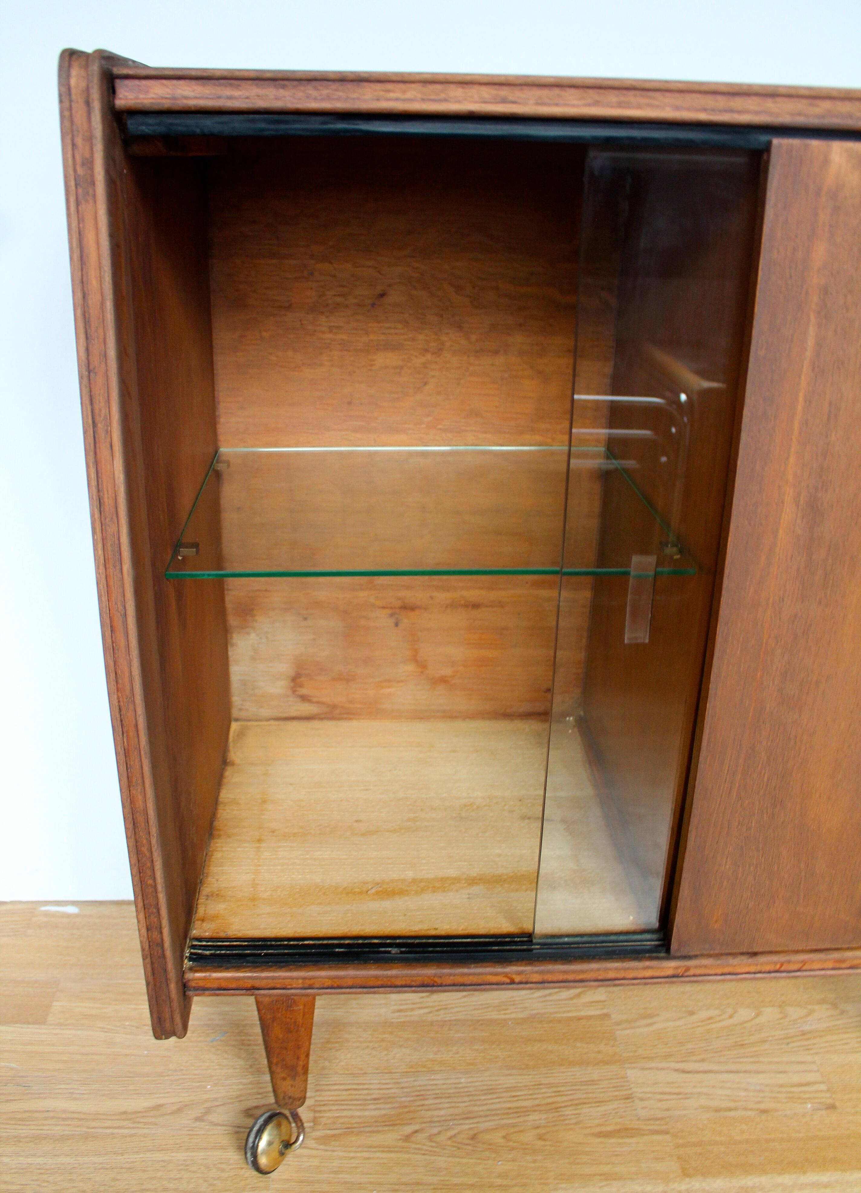 Former small furniture bar vintage 60's wooden