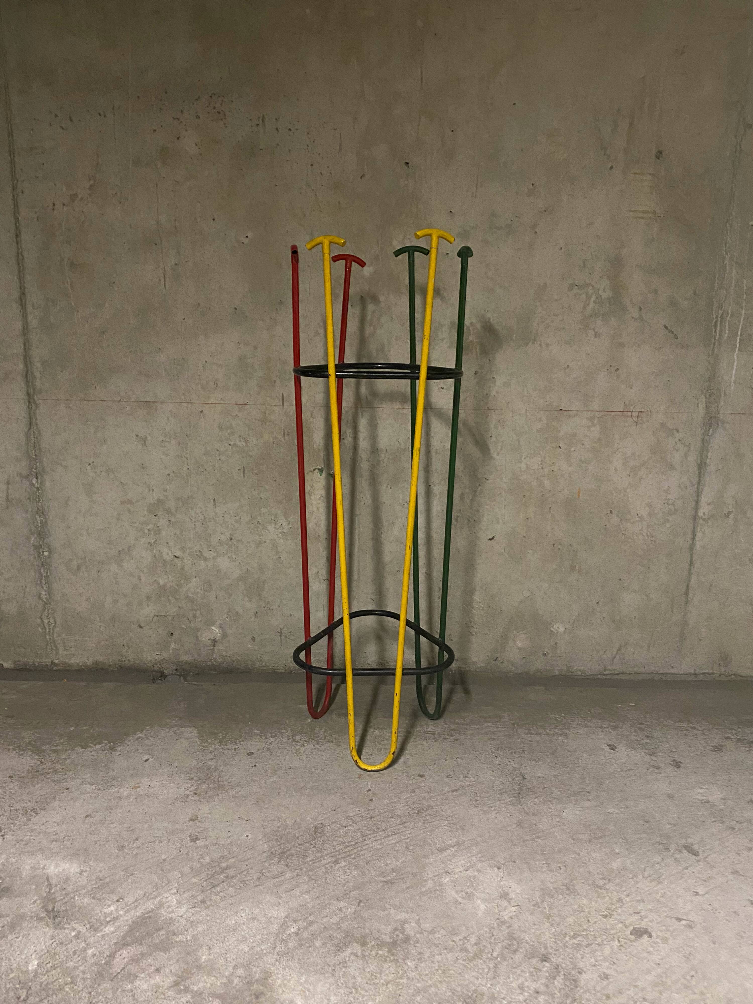 Modernist coat rack