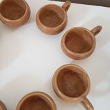 Stoneware liqueur service