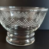Set of 8 champagne glasses 50s