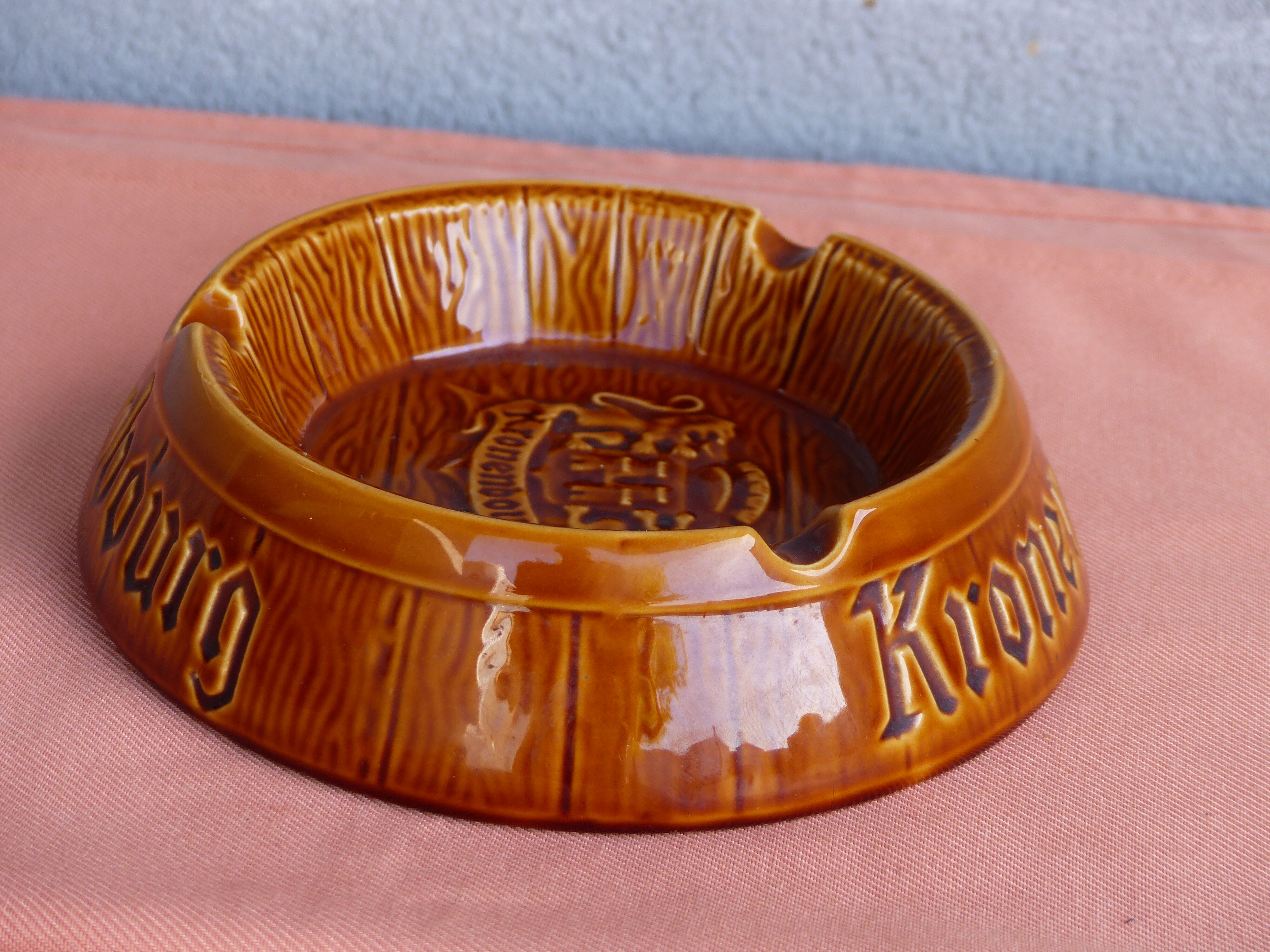 Kronenbourg advertising ashtray