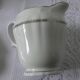 Service à café porcelaine Limoges ulim 12 pieces decor argente fond blanc