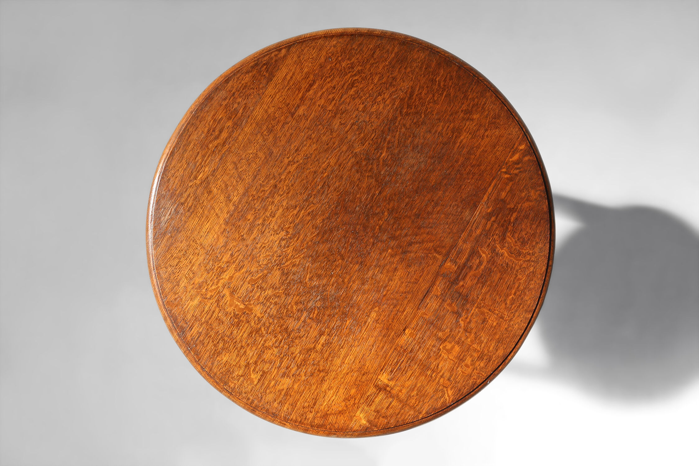 Art Deco side table in oak wood, 1930's