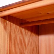 Elegant oak wardrobe U-450 by Jiří Jiroutek for Interiér Praha, 1960´s