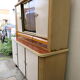 Buffet vintage, bois et formica, 1950