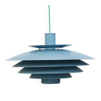 Unique blue coloured Nordic Pendant Lamp by Form Light model 52610, Denmark