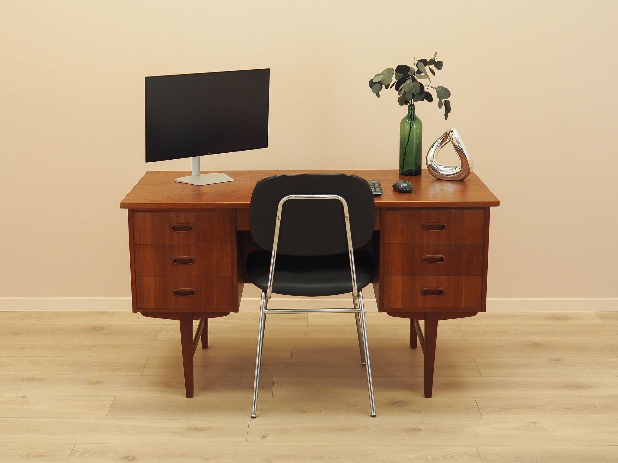 Teak desk, Danish design, 1970s, made in Denmark